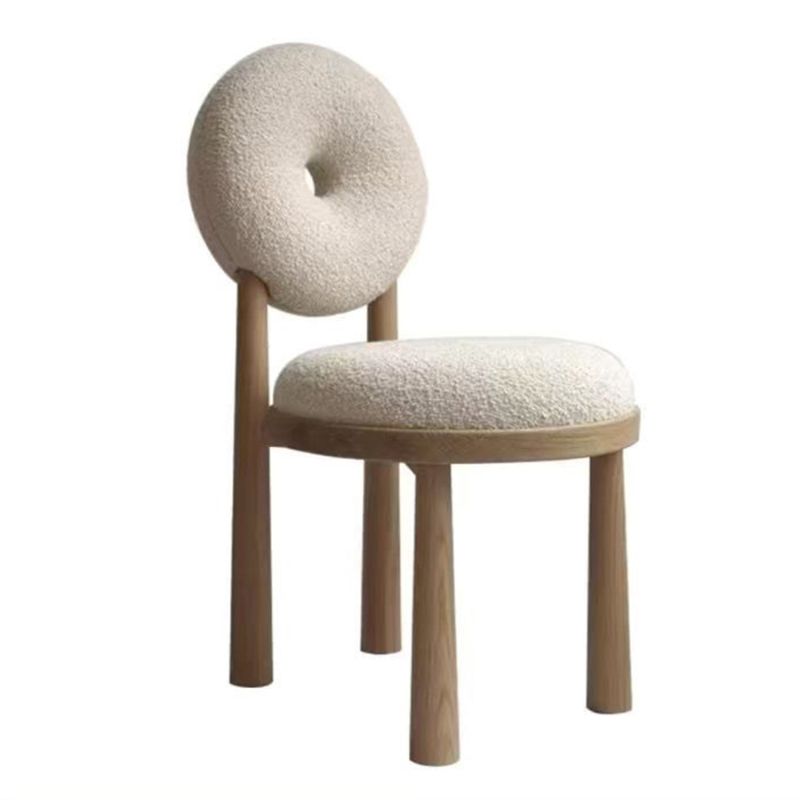 Upholstered Side Chair Modern Style King Louis Back Side Chair Clearhalo 'Dining Chairs' 'Dining Tables & Seating' 'dining_chair' 'furn' 'furn_dining_chair' 'Furniture' 'Kitchen & Dining Furniture' 1200x1200_36302dd4-7009-4473-95da-ac14157972e2