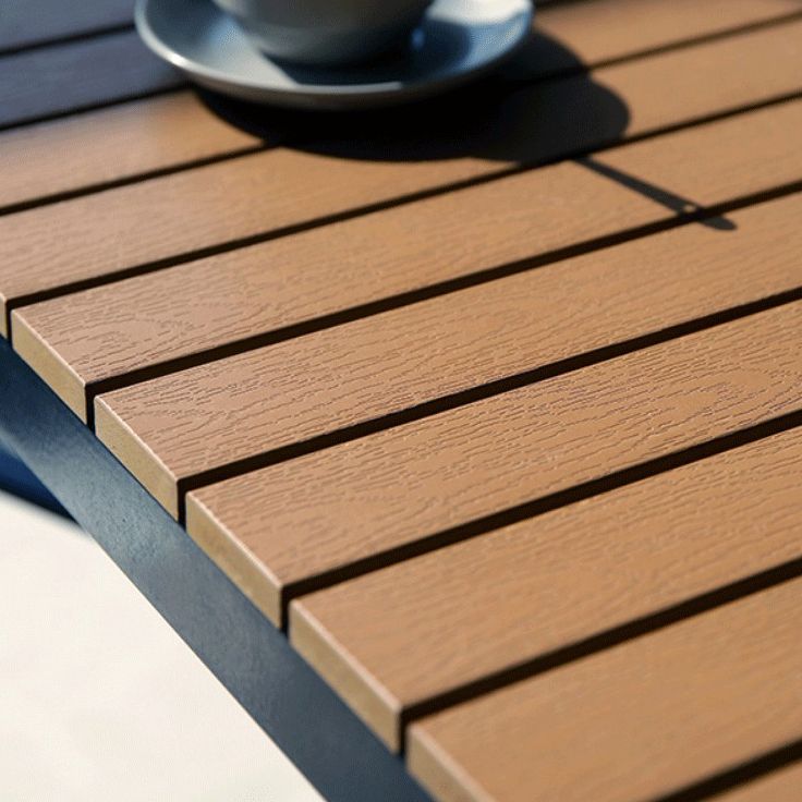 Tavolo da pub contemporaneo con barra top in legno in finto marrone chiaro chiaro