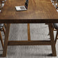 Pine Contemporary Office Desk rechthoekig massief hout schrijfbureau