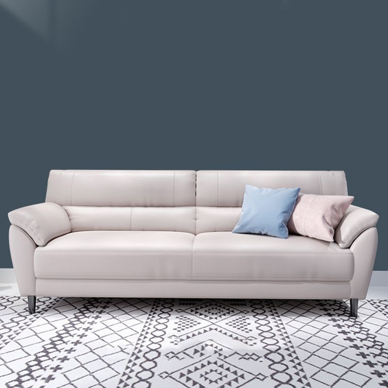 Sewn Pillow Back Pillow Top Arm Ultra-Modern Sofa with Stain Resistant Clearhalo 'furn' 'furn_sofas' 'Furniture' 'furniture_sofas' 'kitchen' 'kitchen_sofas' 'Living Room Furniture' 'Sofa' 'sofas' 1200x1200_36357955-a5b0-4232-b692-a98eca72e60b