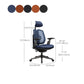 Silla ergonómica moderna para oficina en casa, silla giratoria con brazos ajustables