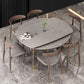 Round Dining Table Set 1/2/7 Pieces with Wood Base Kitchen Furniture Set