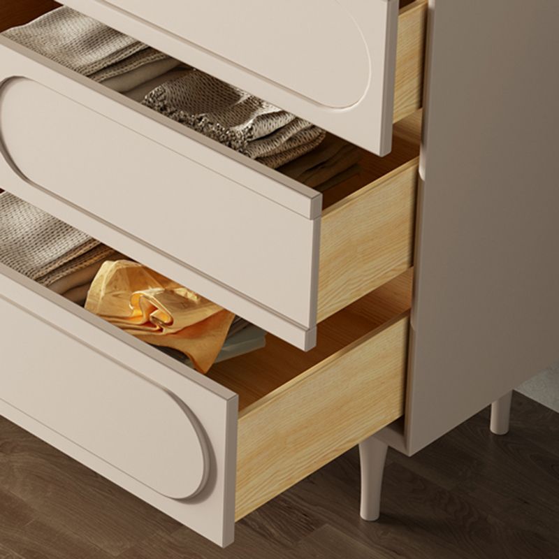 Modernisme horizontaal dubbele dressoir dressoir met laden opslag voor slaapkamer