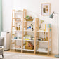 Contemporary Ladder Bookcase Wooden Open Back Bookshelf with Shelves for Home Clearhalo 'Bookcases' 'furn' 'furn_bookcases' 'Furniture' 'furniture_bookcases' 'kitchen' 'kitchen_bookcases' 'Living Room Furniture' 'Office Furniture' 1200x1200_363f85a0-35b7-457d-b8dc-7c3682276456
