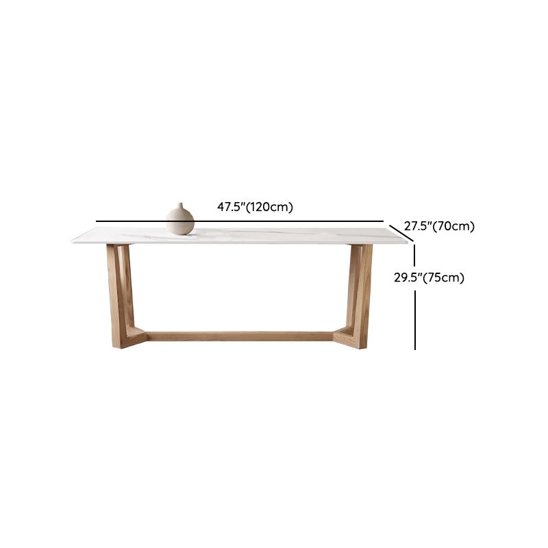 1/2/3/4ピースダイニングルーム家具セットモダンな焼結石のテーブルとアームレスチェア