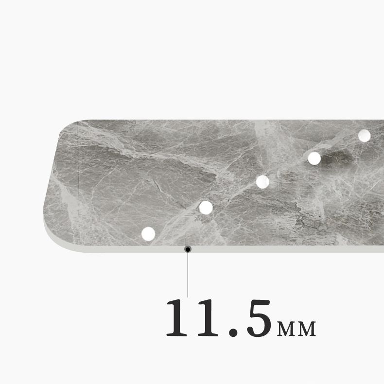 Industrial Style 4-foot Furniture Rectangle Stone Dinette Table for Home Clearhalo 'Dining Tables & Seating' 'Dining Tables' 'dining_table' 'furn' 'furn_dining_table' 'Furniture' 'Kitchen & Dining Furniture' 1200x1200_36402ab9-0d1d-4f3d-bbf3-719cc8f8e6b9