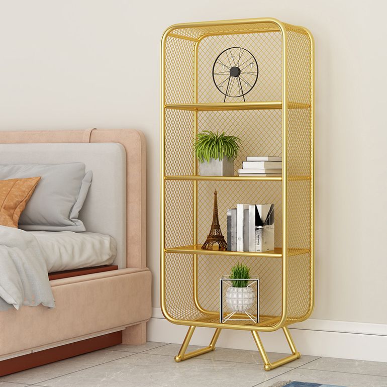 Modern Closed Bookshelf Metal Standard Bookcase With Rectangular Shelves Clearhalo 'Bookcases' 'furn' 'furn_bookcases' 'Furniture' 'furniture_bookcases' 'Office Furniture' 1200x1200_3640bff1-aef9-47e5-9023-f2157963c364