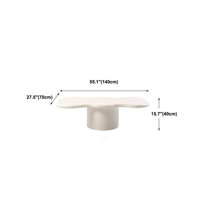 1 tavolino bianco tavolino rotondo in legno massimo