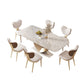 Sintered Stone Top Luxurious Dining Set Rectangle 1/2/4/5/7/9 Pieces Dining Room Table Set