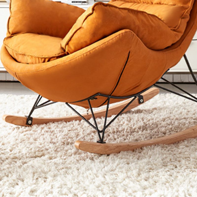 Chaise d'accentuation à bascule décontractée, canapé de loisirs pour balcon et salon