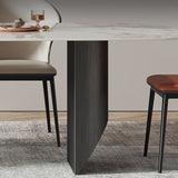 Metal Modern Rectangle Dining Table Sintered Stone Table for Dining Room and Kitchen Clearhalo ' dining_table' 'Dining Tables & Seating' 'Dining Tables' 'Furniture' 'furniture_dining_table' 'Kitchen & Dining Furniture' 'kitchen&dining_furn' 'kitchen' 'kitchen_dining_table' 1200x1200_3647db45-8aba-43b8-b51f-afdbb3745502