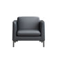 Glam Black Cushions Square Arm Genuine Leather Stationary Sofa Clearhalo 'furn' 'furn_sofas' 'Furniture' 'furniture_sofas' 'Living Room Furniture' 'Sofa' 'sofas' 1200x1200_36487bbe-f2dd-4e25-9285-ea02c82cd409
