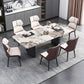 Modern 1/2/5/7 Pieces Dining Set Sintered Stone Kitchen Furniture Set /Separate Items Clearhalo 'Dining Room Sets' 'Dining Tables & Seating' 'dining_room_set' 'furn' 'furn_dining_room_set' 'Furniture' 'furniture_dining_room_set' 'Kitchen & Dining Furniture' 'kitchen&dining_furn' 'kitchen' 1200x1200_3648bf96-a81b-4ec8-80af-18f413efcc5c