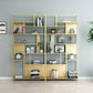 11.81"W Bookcase Industrial Style Open Back Bookcase for Study Room Clearhalo 'Bookcases' 'furn' 'furn_bookcases' 'Furniture' 'furniture_bookcases' 'kitchen' 'kitchen_bookcases' 'Living Room Furniture' 'Office Furniture' 1200x1200_3649da55-4671-418b-9f9c-043a5dbbc401