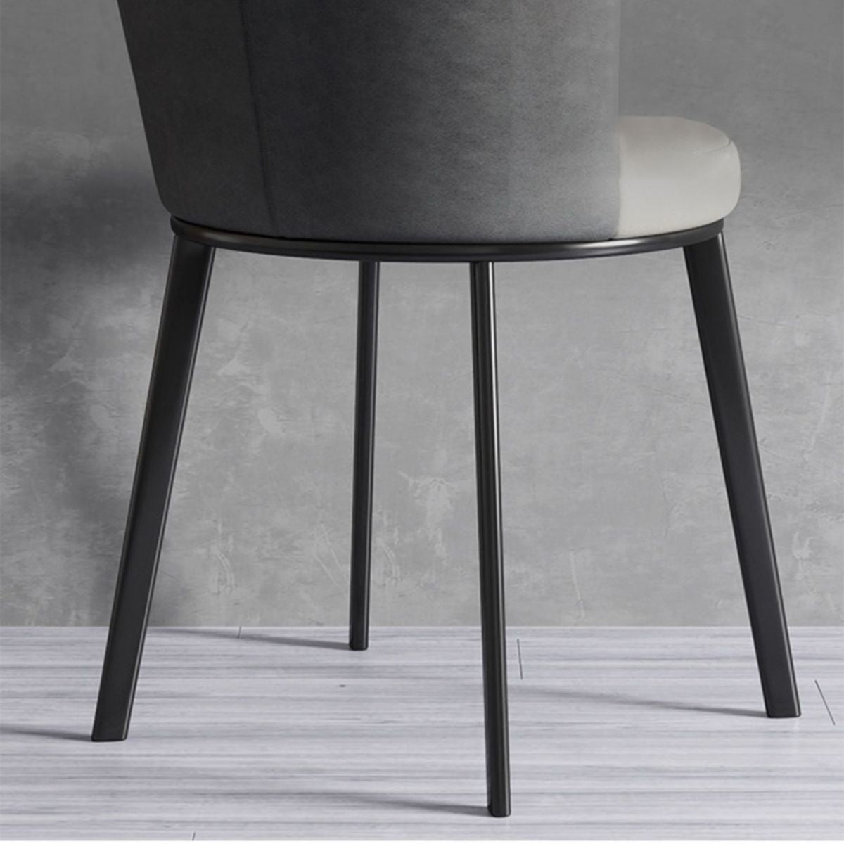 Contemporary Dining Room Side Chairs Matte Finish Leather Curved Parsons Chair Clearhalo ' kitchen&dining_furn' 'Dining Chairs' 'Dining Tables & Seating' 'dining_chair' 'furn' 'furn_dining_chair' 'Furniture' 'furniture_dining_chair' 'Kitchen & Dining Furniture' 'kitchen' 1200x1200_3649e96c-812e-4e08-9e1b-bc73b7a40670