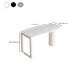 Contemporary Pub Table Free Form Solid Wood Bar Table for Small Places