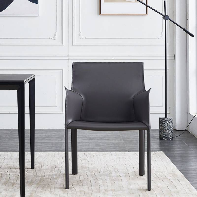 Chaise de restauration moderne des chaises de restauration en faux cuir pour la maison