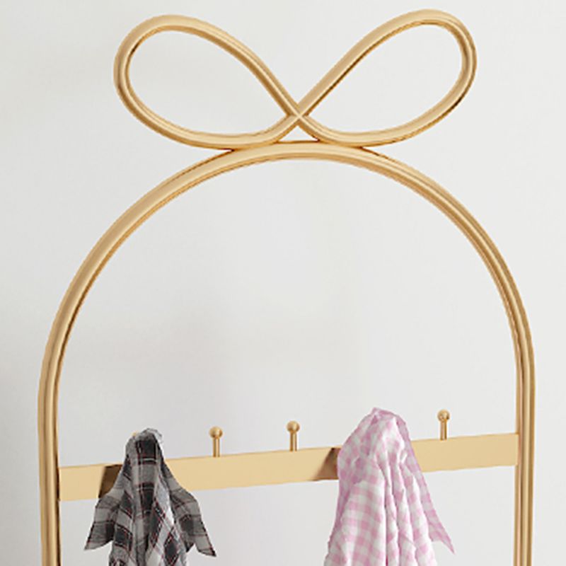 Hall Tree Splendido appendiabiti in metallo Scaffale di stoccaggio della sala con ganci