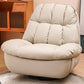 Frame metallico Grower Grower Standard Recliner Solid Color Faux Leather Recliner