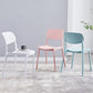 Contemporary Style Dining Chair Plastic Kitchen Dining Armless Single Chair Clearhalo ' kitchen&dining_furn' 'Dining Chairs' 'Dining Tables & Seating' 'dining_chair' 'furn' 'furn_dining_chair' 'Furniture' 'furniture_dining_chair' 'Kitchen & Dining Furniture' 'kitchen' 1200x1200_3654c2c1-268b-4c35-b0ed-5759cf3e5f9c