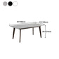Stone Top Dining Table Mid-Century Modern Dining Table with 4 Legs Clearhalo 'Dining Tables & Seating' 'Dining Tables' 'dining_table' 'furn' 'furn_dining_table' 'Furniture' 'furniture_dining_table' 'Kitchen & Dining Furniture' 'kitchen' 'kitchen_dining_table' 1200x1200_365745d8-010c-4c6b-b723-3e1cf09cd3fd