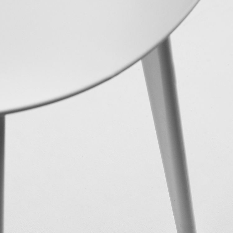 Modern Chair Dining Armless Open Back Chair for Kitchen with Plastic Legs Clearhalo 'Dining Chairs' 'Dining Tables & Seating' 'dining_chair' 'furn' 'furn_dining_chair' 'Furniture' 'furniture_dining_chair' 'Kitchen & Dining Furniture' 1200x1200_3658bc55-b573-46c3-bea6-2fed8d828b4f