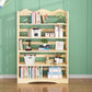 Open Back Standard Bookshelf Wooden Contemporary Bookcase with Shelves Clearhalo 'Bookcases' 'furn' 'furn_bookcases' 'Furniture' 'Office Furniture' 1200x1200_3659ec63-64da-45e0-a9ad-1b241daac81d