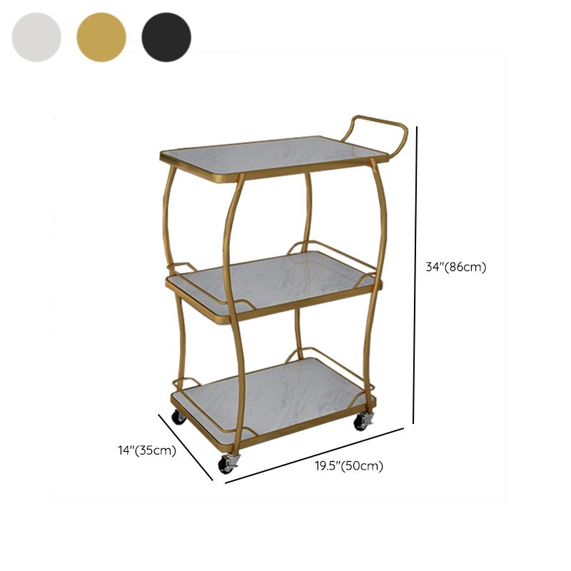 Manufactured Wooden Prep Table Dining Room Rolling Prep Table