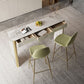 Glam Style Stone Bar Dining Table Rectangle Bar Table for Living Room Clearhalo 'Bar Furniture' 'Bar Tables' 'bar_tables' 'furn' 'furn_bar_tables' 'Furniture' 'Kitchen & Dining Furniture' 1200x1200_3661442d-4b32-4687-b60d-38a4df52d4cb