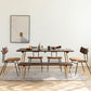 Metal Industrial Rectangle Dining Table Solid Wood Top Table with Legs Clearhalo ' dining_table' 'Dining Tables & Seating' 'Dining Tables' 'furn' 'furn_dining_table' 'Furniture' 'furniture_dining_table' 'Kitchen & Dining Furniture' 'kitchen&dining_furn' 'kitchen' 'kitchen_dining_table' 1200x1200_36664b3a-6df2-4f89-9b26-35631f6d6613