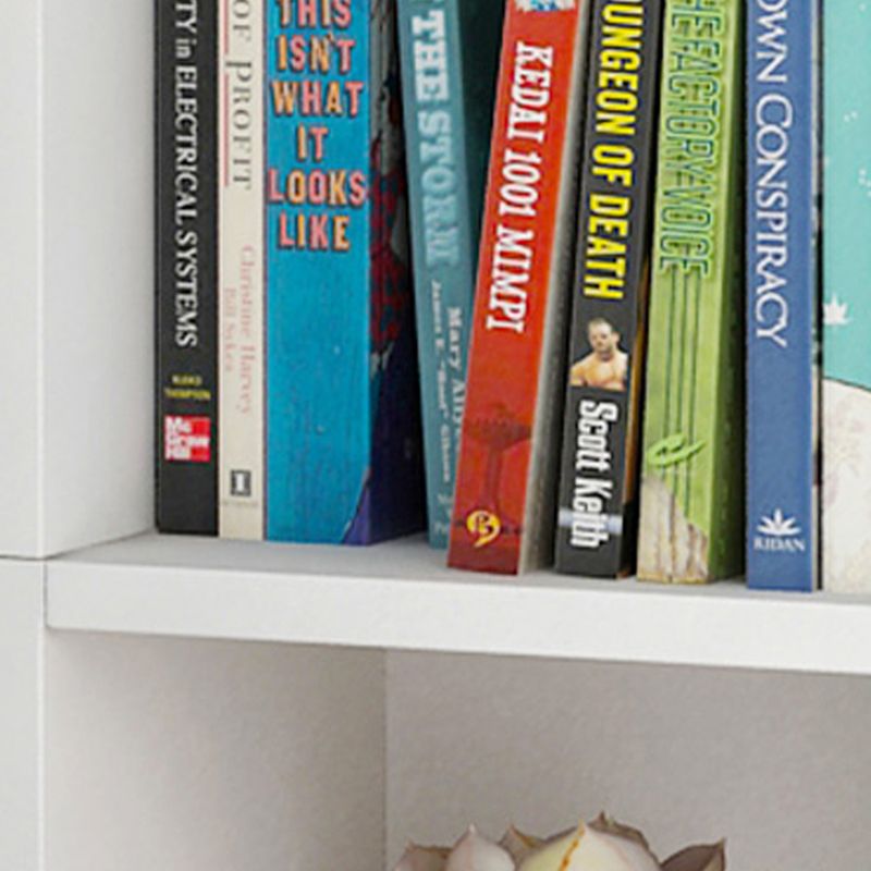 Modern Style Bookcase Closed Back Rectangular Shelf Bookcase for Study Room Clearhalo 'Bookcases' 'furn' 'furn_bookcases' 'Furniture' 'furniture_bookcases' 'kitchen' 'kitchen_bookcases' 'Living Room Furniture' 'Office Furniture' 1200x1200_3666ba93-6aa3-4d86-a8d7-e4f528870977