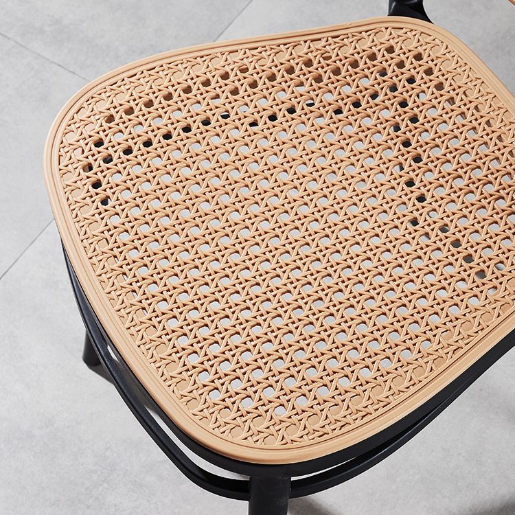 Modern Style Dining Chair Plastic Dining Armless Side Chair for Kitchen Clearhalo ' kitchen&dining_furn' 'Dining Chairs' 'Dining Tables & Seating' 'dining_chair' 'furn' 'furn_dining_chair' 'Furniture' 'furniture_dining_chair' 'Kitchen & Dining Furniture' 'kitchen' 1200x1200_366a6772-06ae-4bcc-8e63-fdd1f2315d50