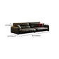 Black Genuine Leather Sofa Mid-Century Modern Square Arm Sofa Clearhalo 'furn' 'furn_sofas' 'Furniture' 'Living Room Furniture' 'Sofa' 'sofas' 1200x1200_366d1745-80d9-4e85-88ab-d5926d5a6067