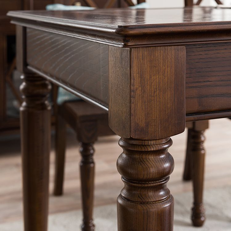 Medieval Ash Wood Dining Table for Restaurant Rectangle Table with 4 Legs Clearhalo ' dining_table' 'Dining Tables & Seating' 'Dining Tables' 'furn' 'furn_dining_table' 'Furniture' 'furniture_dining_table' 'Kitchen & Dining Furniture' 'kitchen&dining_furn' 'kitchen' 'kitchen_dining_table' 1200x1200_366d4097-d0e4-453f-b919-81d915a1ca44