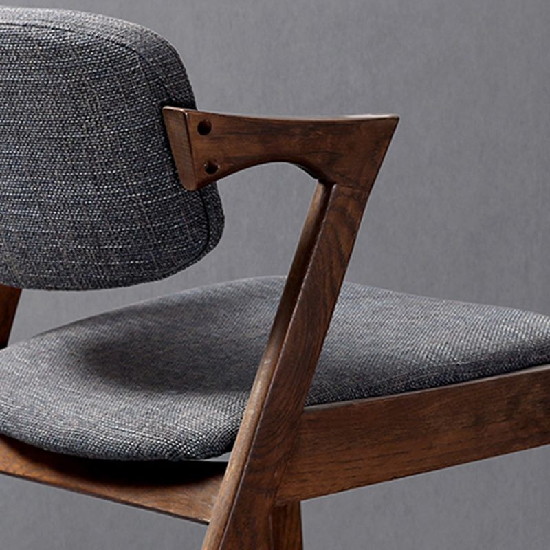 Traditional Dining Accent Chair Open Back Dining Room Chair for Home Clearhalo 'Dining Chairs' 'Dining Tables & Seating' 'dining_chair' 'furn' 'furn_dining_chair' 'Furniture' 'Kitchen & Dining Furniture' 1200x1200_366f23df-4442-41ec-95fc-a48879f44877