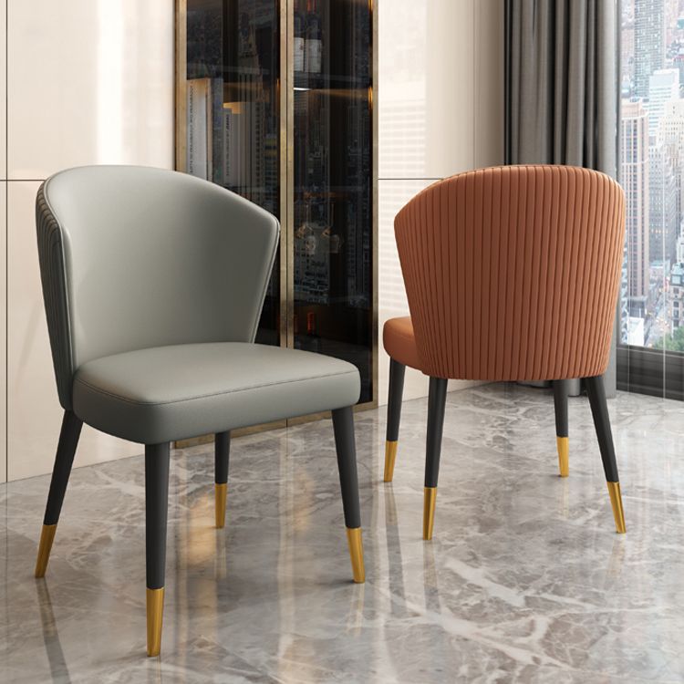 Indoor Scandinavian Side Chair Upholstered Wingback Wood Dining Room Chair (Set of 2) Clearhalo ' kitchen&dining_furn' 'Dining Chairs' 'Dining Tables & Seating' 'dining_chair' 'furn' 'furn_dining_chair' 'Furniture' 'furniture_dining_chair' 'Kitchen & Dining Furniture' 'kitchen' 1200x1200_367412f9-e514-4dec-b147-3de62295db9b