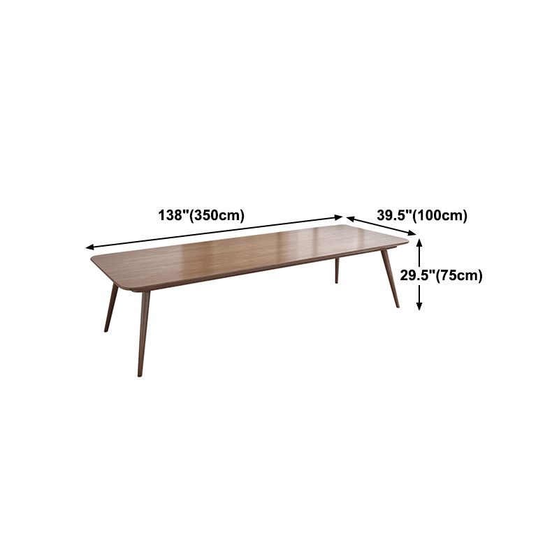 Pine Wood Top Dining Table Traditional Luxury Rectangle Table with 4 Legs Clearhalo 'Dining Tables & Seating' 'Dining Tables' 'dining_table' 'furn' 'furn_dining_table' 'Furniture' 'furniture_dining_table' 'Kitchen & Dining Furniture' 'kitchen' 'kitchen_dining_table' 1200x1200_36749ebe-3cc8-44e6-b7c8-05258b91bee2