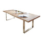 Rectangle Solid Wood Dining Table Luxury Double Pedestal Table for Dining Room Clearhalo ' dining_table' 'Dining Tables & Seating' 'Dining Tables' 'furn' 'furn_dining_table' 'Furniture' 'furniture_dining_table' 'Kitchen & Dining Furniture' 'kitchen&dining_furn' 'kitchen' 'kitchen_dining_table' 1200x1200_367f8a05-1636-465e-925b-76dea243d9ac