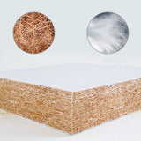 Contemporary Futon Sleeper Sofa Bed Pillow Included Futon Frame in White