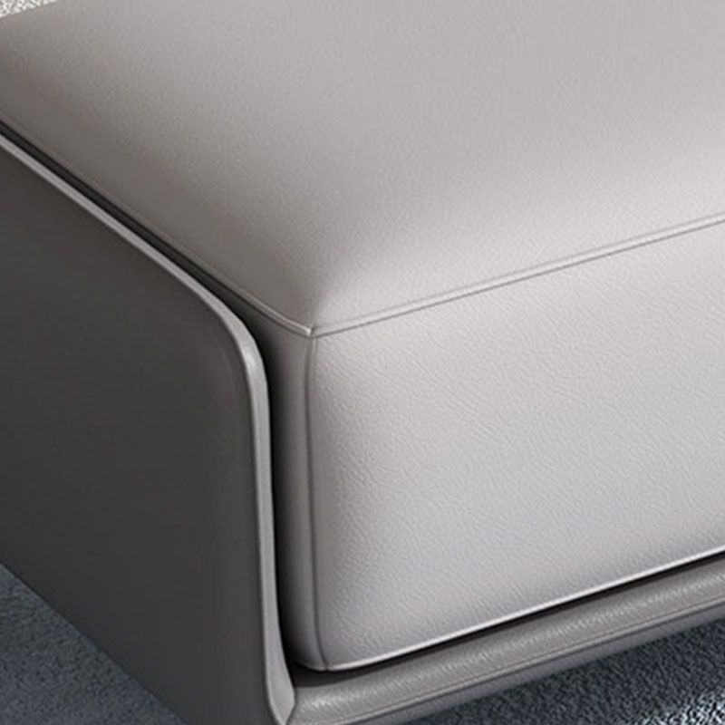 Rectangle Entryway Bench Modern Cushioned Seating Bench with Metal Legs Clearhalo 'Benches' 'Chairs & Seating' 'furn' 'furn_benches' 'Furniture' 'Living Room Furniture' 1200x1200_36819fca-8e9e-430c-9137-1bf73439ee43