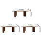 Irregular Shape Dining Table Wooden Island Table with 3 Legs for Restaurant Clearhalo ' dining_table' 'Dining Tables & Seating' 'Dining Tables' 'furn' 'furn_dining_table' 'Furniture' 'furniture_dining_table' 'Kitchen & Dining Furniture' 'kitchen&dining_furn' 'kitchen' 'kitchen_dining_table' 1200x1200_36842975-13b9-49d9-b188-567dec4f67fc