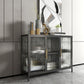 33.43"H Sideboard Modern Style Dining Server with Cabinets for Kitchen and Dining Room Clearhalo 'buffet_sideboard' 'Buffets & Sideboards' 'furn' 'furn_buffet_sideboard' 'Furniture' 'furniture_buffet_sideboard' 'Kitchen & Dining Furniture' 1200x1200_368529b4-5c7a-4004-b4dd-65742eb6040f