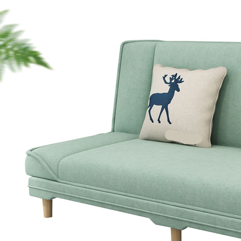 Cotton Blend Transitional Sofa Bed 31.5"High Armless Sofa with Tight Back Sofa Clearhalo 'furn' 'furn_sofas' 'Furniture' 'furniture_sofas' 'Living Room Furniture' 'Sofa' 'sofas' 1200x1200_368bf14a-4deb-45dd-82da-072b74236794