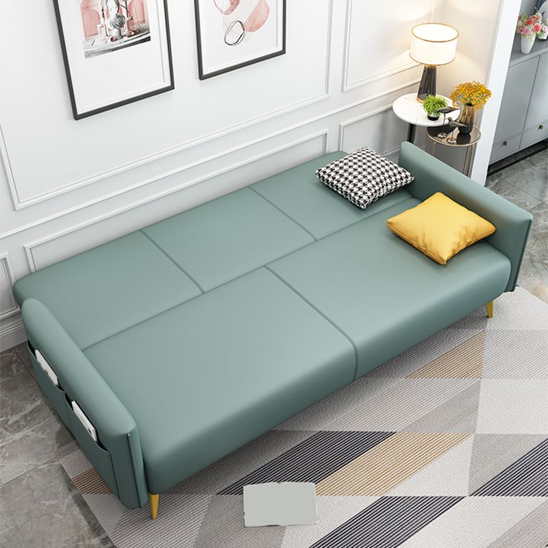 現代の正方形のアームリビングルームファブリックステーショナルシート