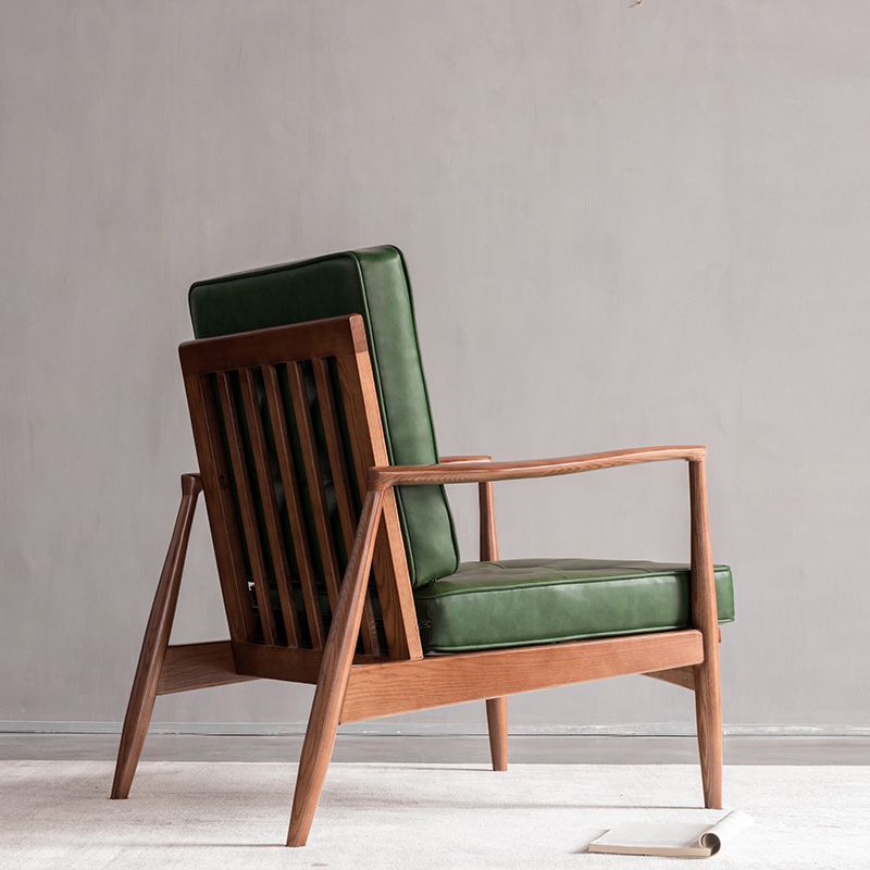 Basic Four Legs Lounge Chair Contemporary Tufted Cushions Accent Armchair Clearhalo 'Accent Chairs' 'accent_chairs' 'Chairs & Seating' 'furn' 'furn_accent_chairs' 'Furniture' 'Living Room Furniture' 1200x1200_368e0016-ece0-45b5-9cf8-18271f54c8a2