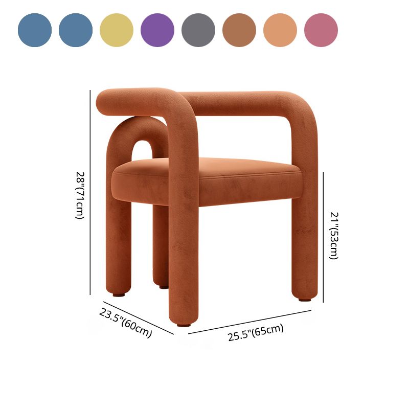 Contemporary Style Kitchen Dining Chairs Open Back Dining Arm Side Chairs Clearhalo ' kitchen&dining_furn' 'Dining Chairs' 'Dining Tables & Seating' 'dining_chair' 'furn' 'furn_dining_chair' 'Furniture' 'furniture_dining_chair' 'Kitchen & Dining Furniture' 'kitchen' 1200x1200_368ea761-ca5e-455b-9bb2-152d450a1c18