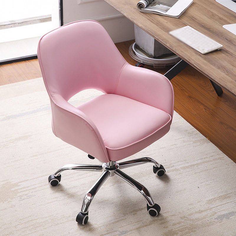 Minimalist Style Upholstered Arm Dining Chairs Open Back Dining Side Chair for Home Clearhalo ' kitchen&dining_furn' 'Dining Chairs' 'Dining Tables & Seating' 'dining_chair' 'Furniture' 'furniture_dining_chair' 'Kitchen & Dining Furniture' 'kitchen' 1200x1200_368f09c7-616c-463b-b154-a15d24b89666