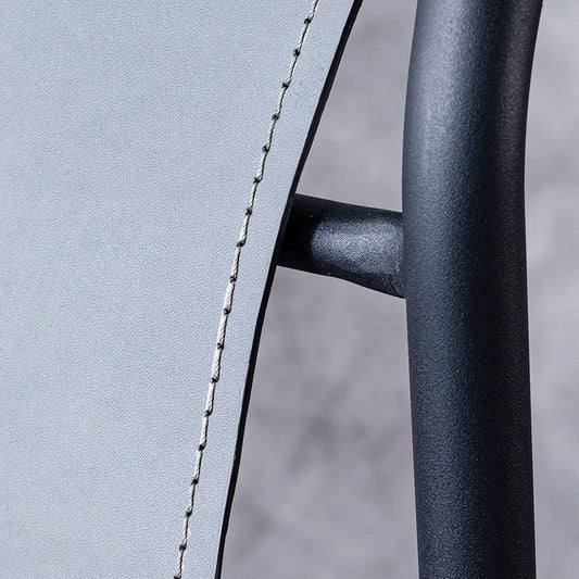 Home Armless Dining Chairs Leather Side Chairs with Metal Legs (Set of 2) Clearhalo ' kitchen&dining_furn' 'Dining Chairs' 'Dining Tables & Seating' 'dining_chair' 'furn' 'furn_dining_chair' 'Furniture' 'furniture_dining_chair' 'Kitchen & Dining Furniture' 'kitchen' 1200x1200_3695c6cb-ddd5-4191-bc3f-e76eb5fc912a