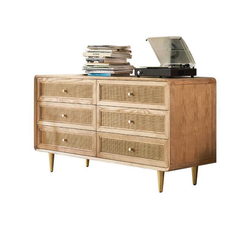 Contemporary Chest Solid Wood Knobs with Drawer Rectangle Accent Chest Clearhalo 'Cabinets & Chests' 'cabinets_chests' 'furn' 'furn_cabinets_chests' 'Furniture' 'Living Room Furniture' 1200x1200_369a5045-6706-44fb-9392-2695680c5513