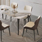 Rectangle Dining Table Set 1/5/7 Pcs White Dinette Set for Home